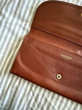 LANVIN | vintage leather wallet